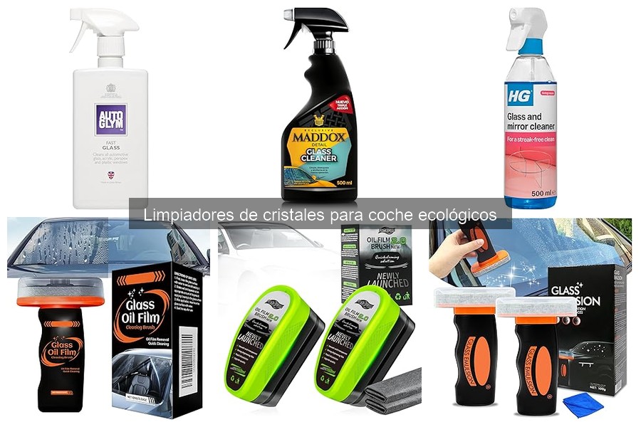 Comparativa de Limpiadores de Cristales Ecológicos y Convencionales