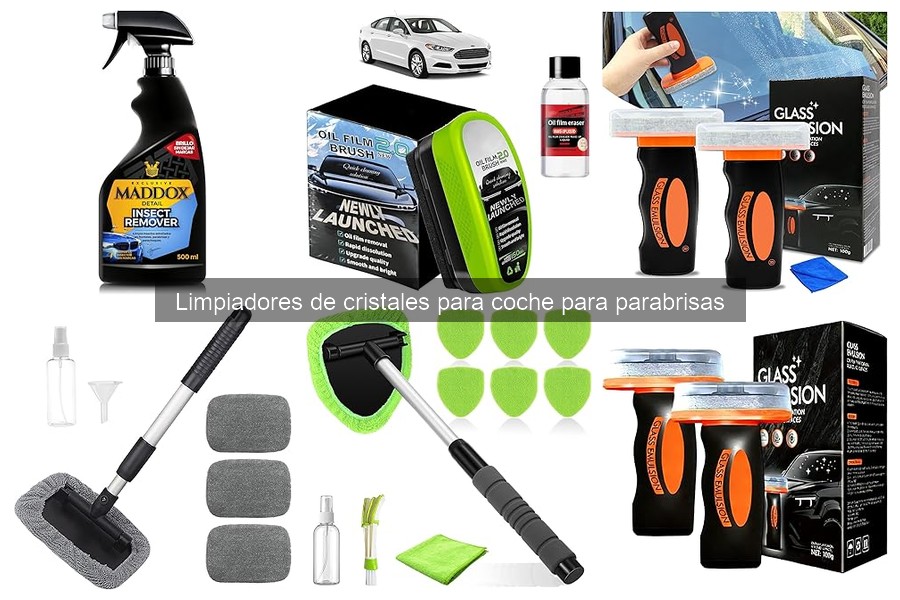 Comparativa de Limpiadores de Cristales para Coche 2023