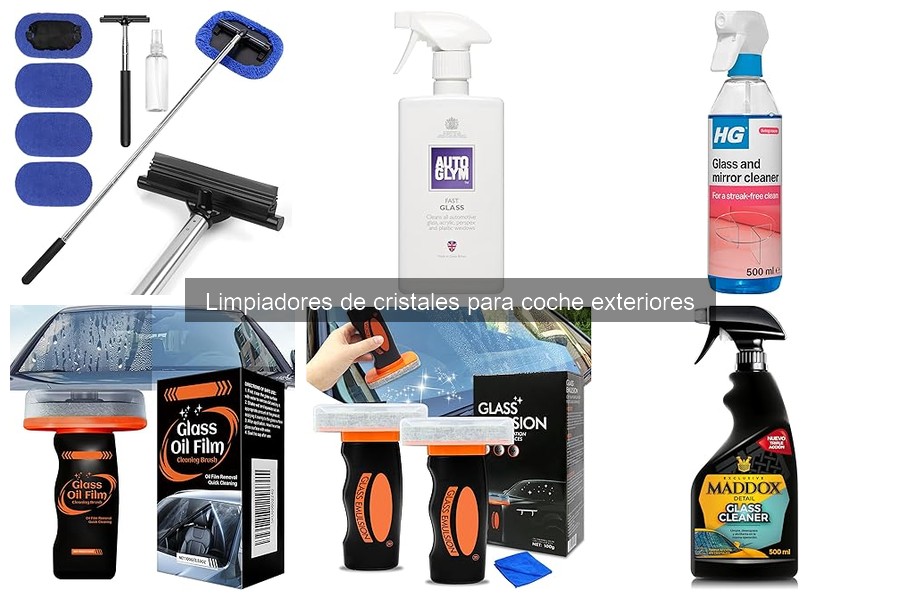 Comparativa de Limpiadores de Cristales para Coche
