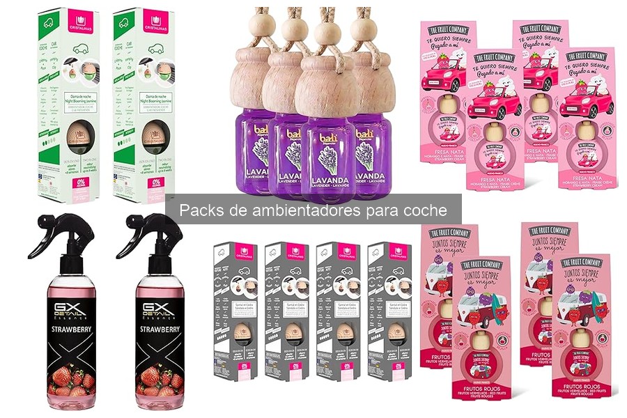 Comparativa de los Mejores Ambientadores en Gel y Spray para Coche