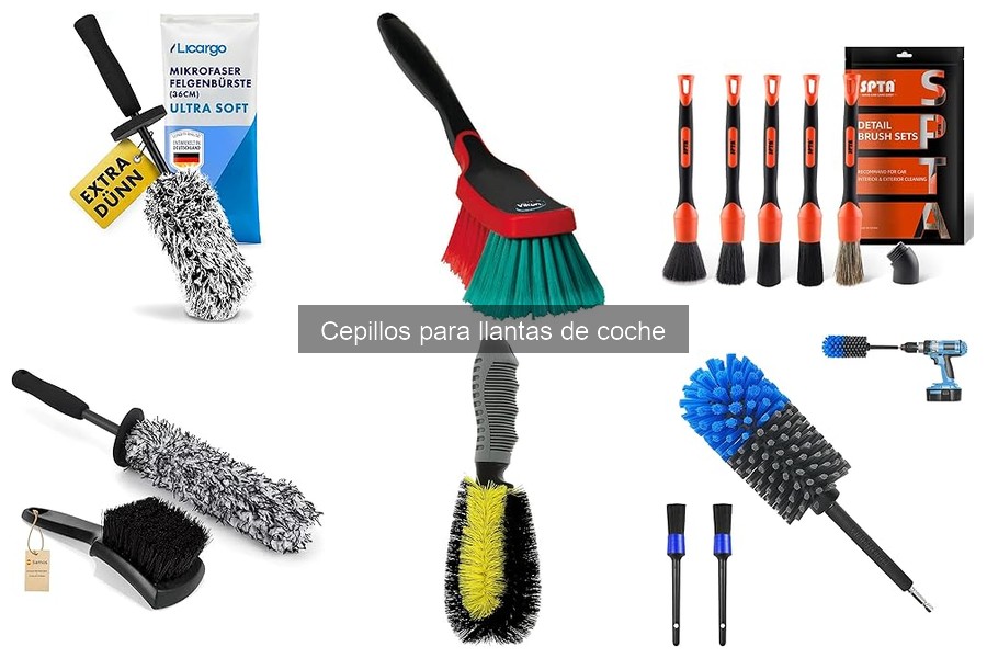 Comparativa de los Mejores Cepillos para Llantas de Coche