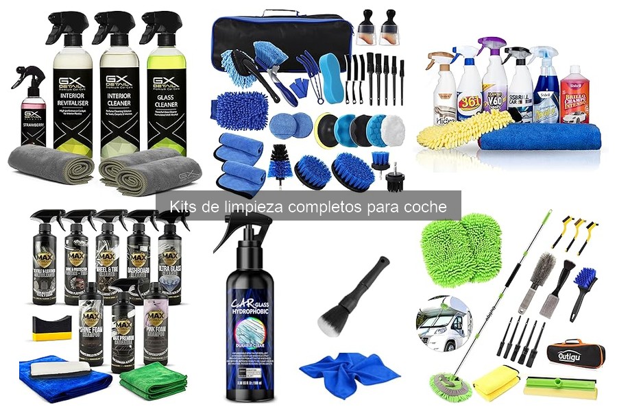 Comparativa de los Mejores Kits de Limpieza para Coche