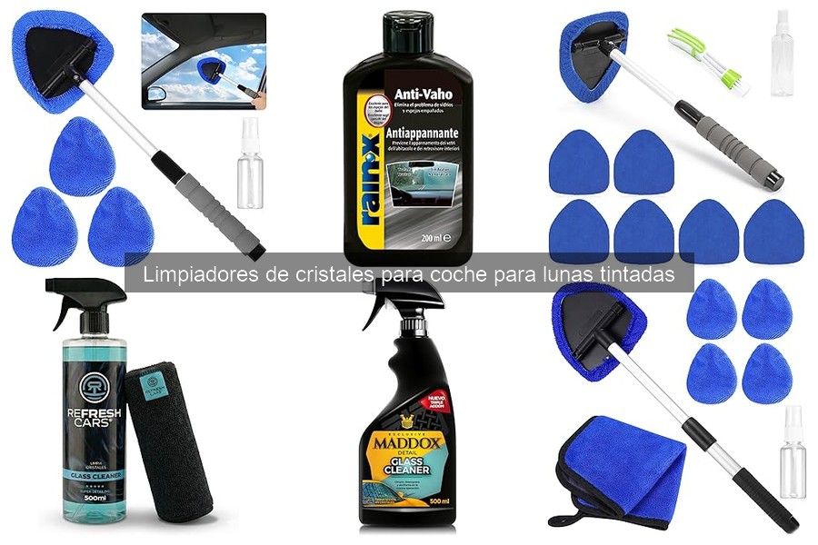 Comparativa de los mejores limpiadores de cristales para coche