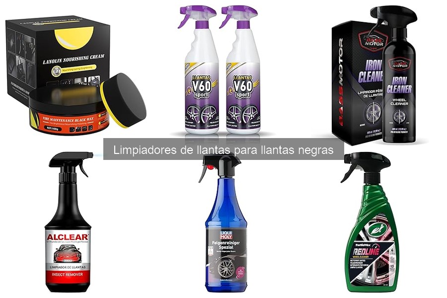 Comparativa de los Mejores Limpiadores de Llantas Negras