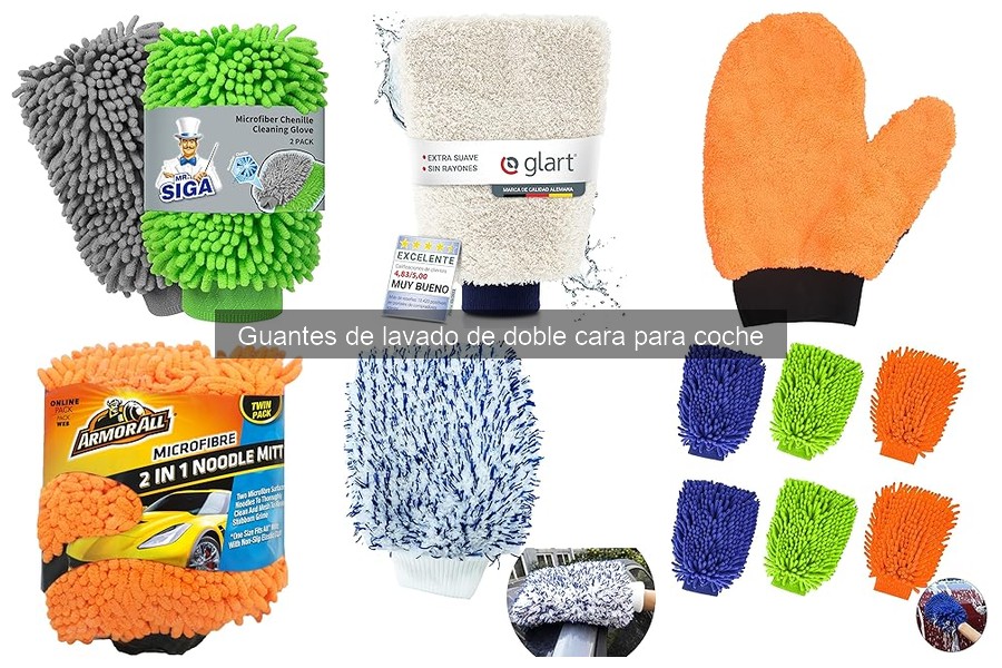 Comparativa: Guantes de Doble Cara vs. Microfibra para Coche