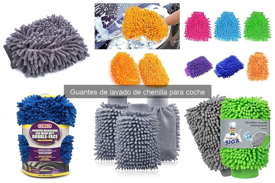 Comparativa: Guantes de Lavado de Chenilla vs. Otros Tipos