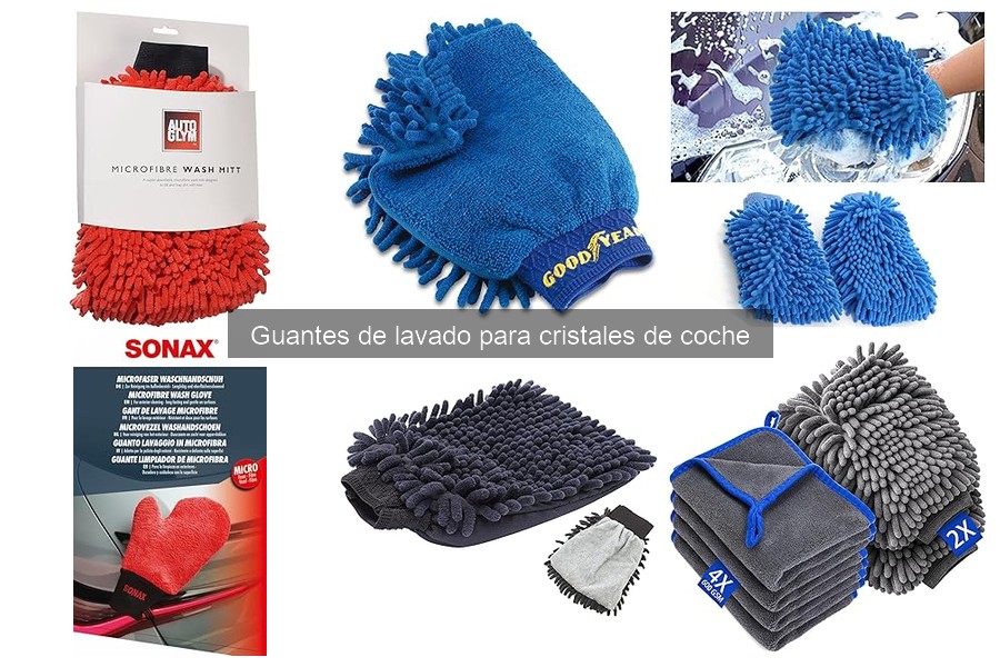 Comparativa: Guantes de lavado para cristales vs. otros guantes