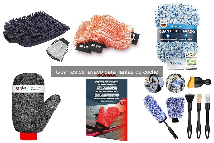 Comparativa: Guantes de lavado para llantas vs Esponjas