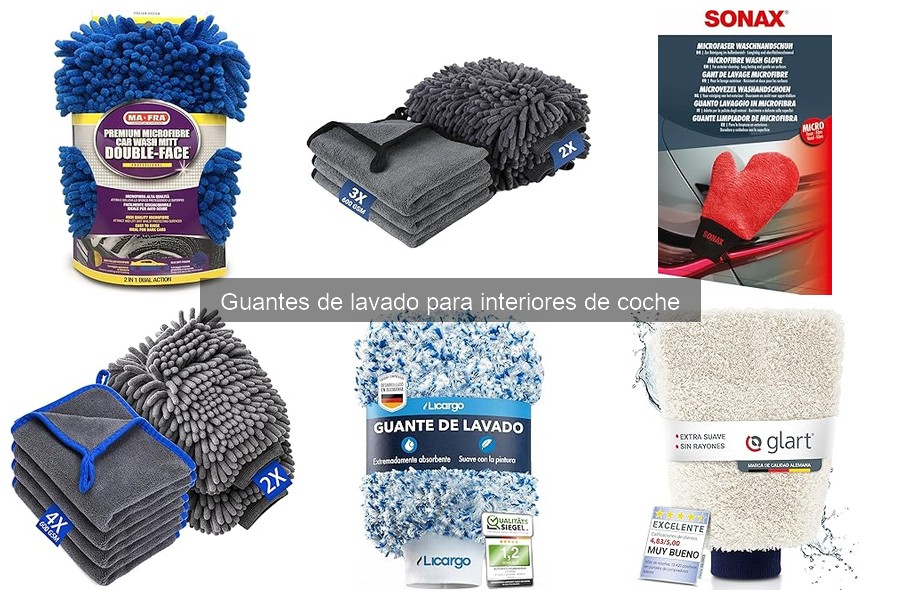 Comparativa: Guantes de Microfibra vs. Espuma para Coche