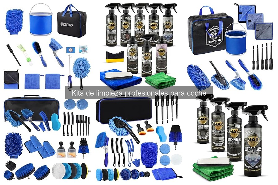 Comparativa: Kits de limpieza de coche vs limpieza manual