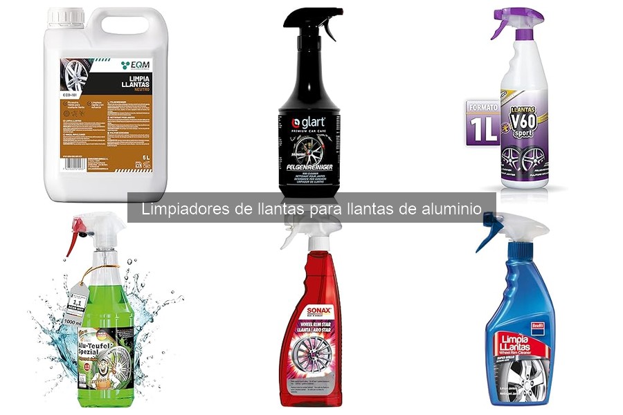 Comparativa: Limpiadores de llantas de aluminio vs. acero