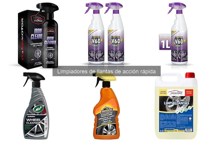 Comparativa: Limpiadores de llantas en spray vs. gel