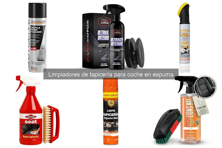 Comparativa: Limpiadores de Tapicería Espuma vs Gel para Coche