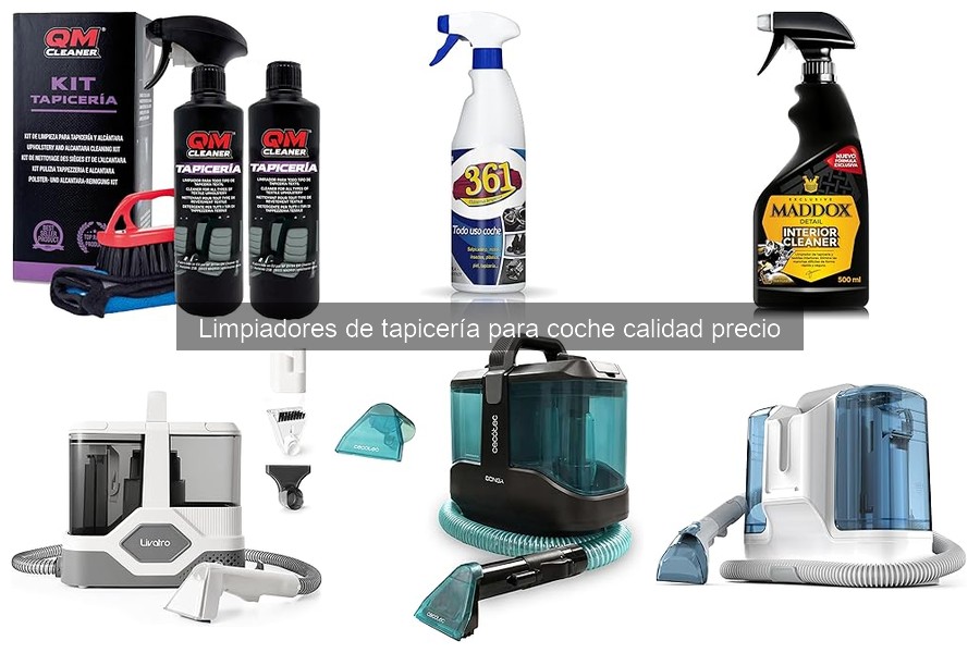 Comparativa: Limpiadores líquidos vs. espumas para tapicería