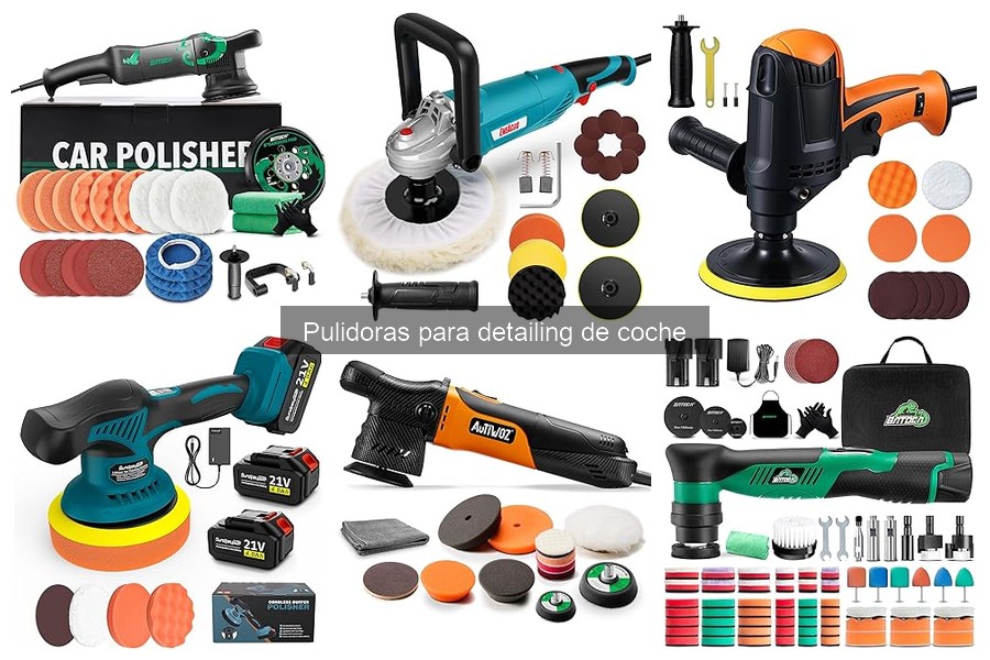Comparativa: Pulidoras Rotativas vs Orbitales para Detailing