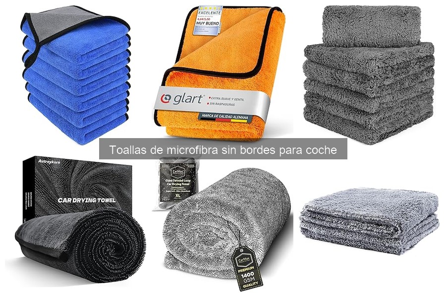 Comparativa: Toallas de Microfibra con y sin Bordes para Coche