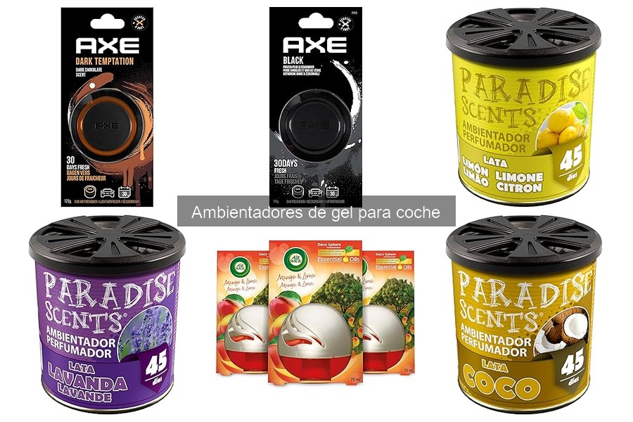 Comprar Ambientadores de Gel para Coche a Buen Precio