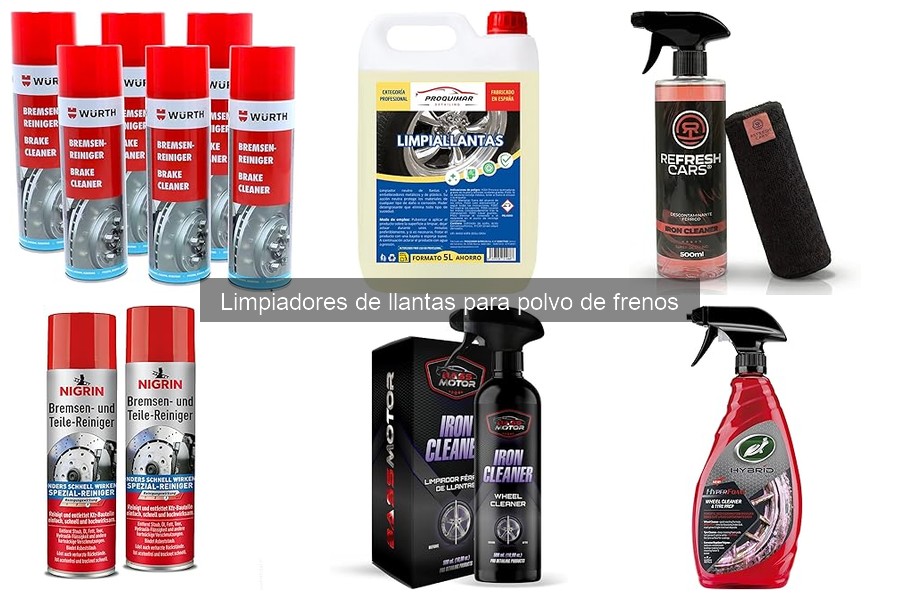 Comprar limpiadores de llantas para polvo de frenos al mejor precio