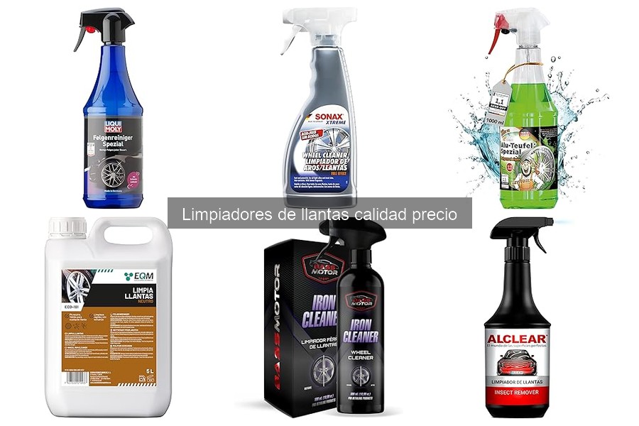 ¿Con qué frecuencia usar limpiadores de llantas?