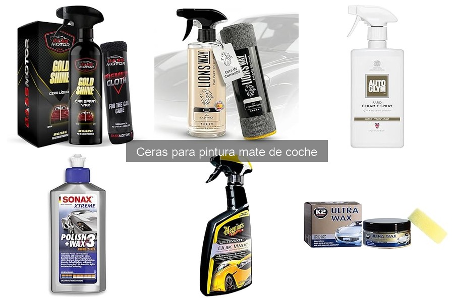 Consejos para elegir cera para pintura mate de coche