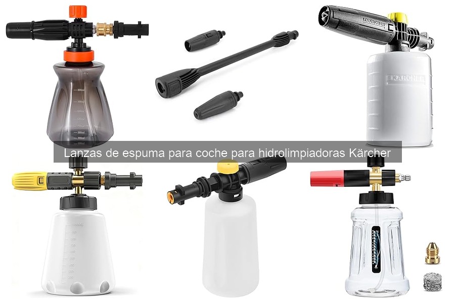 Consejos para Usar la Lanza de Espuma en tu Coche