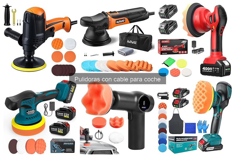 Consejos para Usar Pulidoras con Cable en Coches