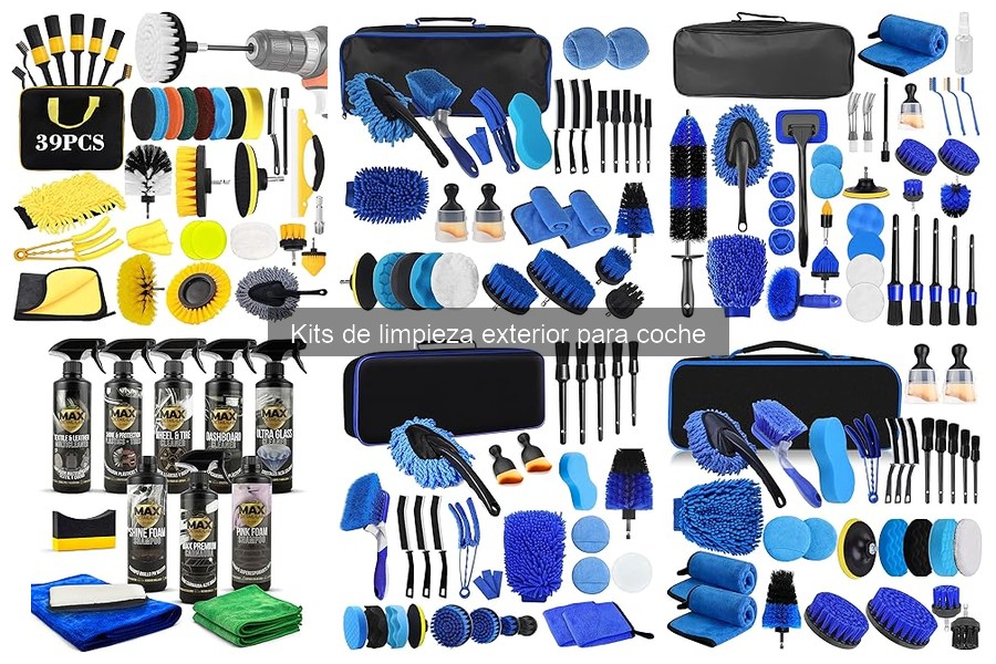 Criterios Clave para Evaluar Kits de Limpieza Exterior de Coches