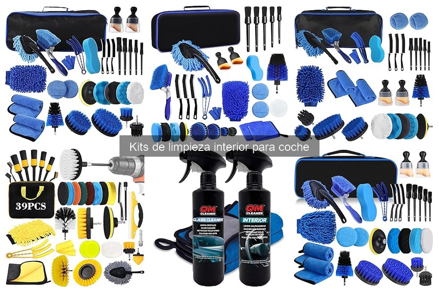 ** ¿Cuándo usar un kit de limpieza interior para coche?