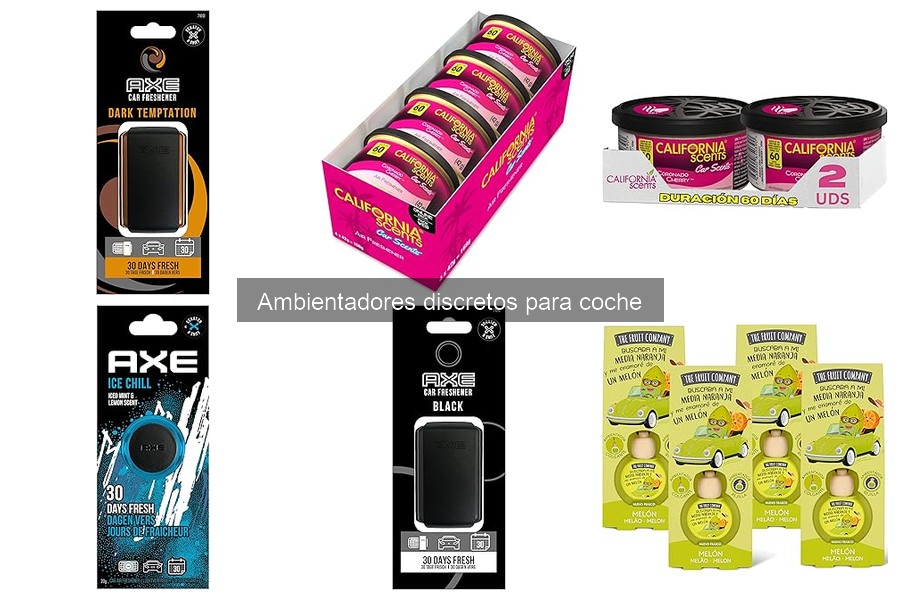 ¿Cuánto dura un ambientador discreto para coche?