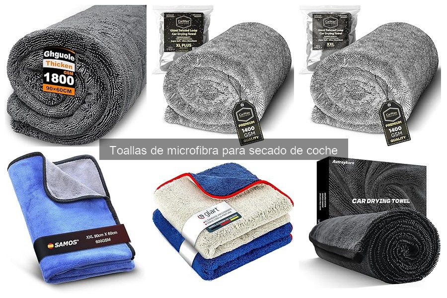 Cuidados esenciales para toallas de microfibra de coche