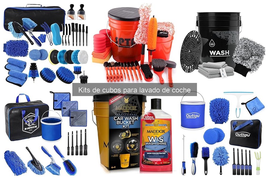 Descubre qué es un kit de cubos para lavado de coche