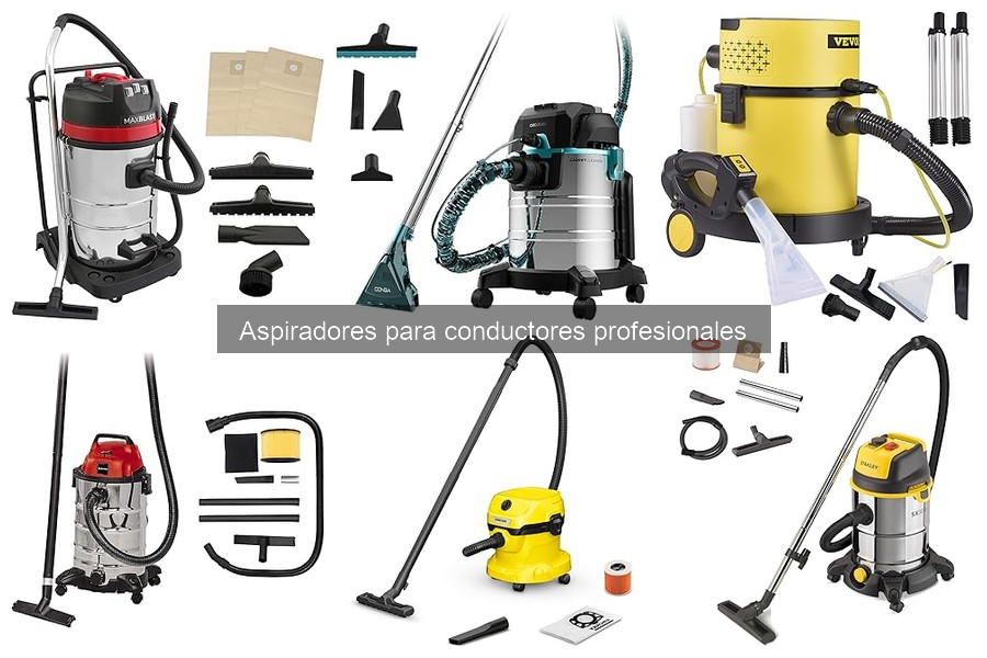 Diferencias entre aspiradores de mano y de tambor para coches