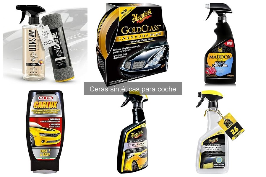 Diferencias entre ceras sintéticas líquidas y en pasta para coche