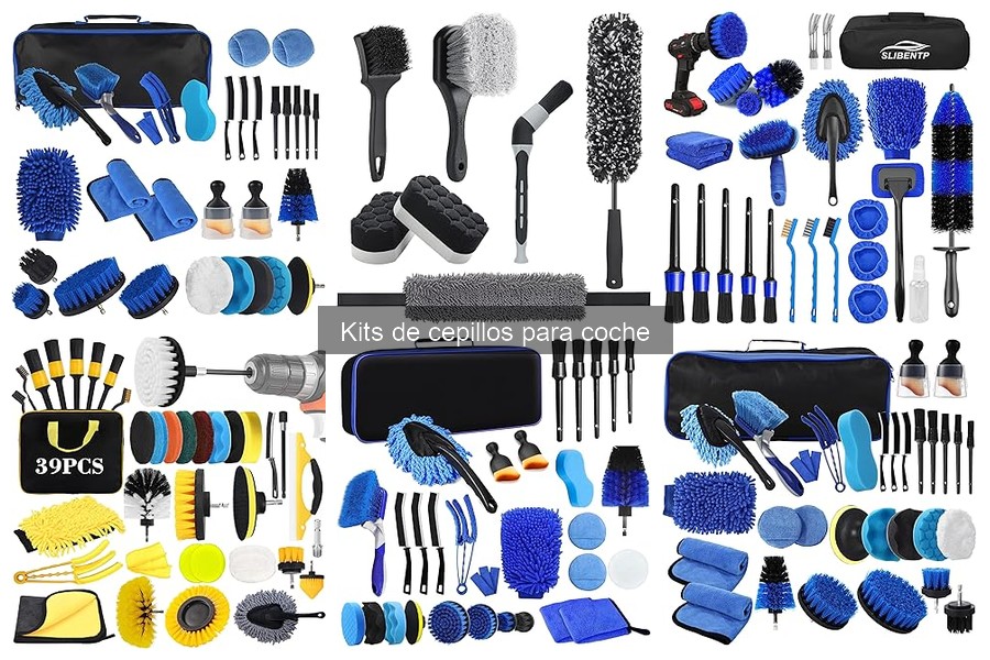 Diferencias entre Kits de Cepillos para Coche: Interior vs Exterior