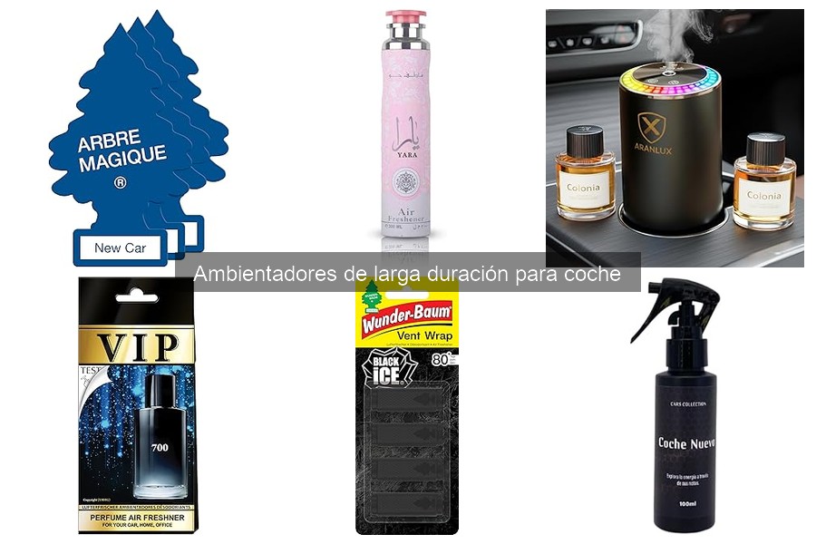 Dónde comprar ambientadores de larga duración para coche baratos