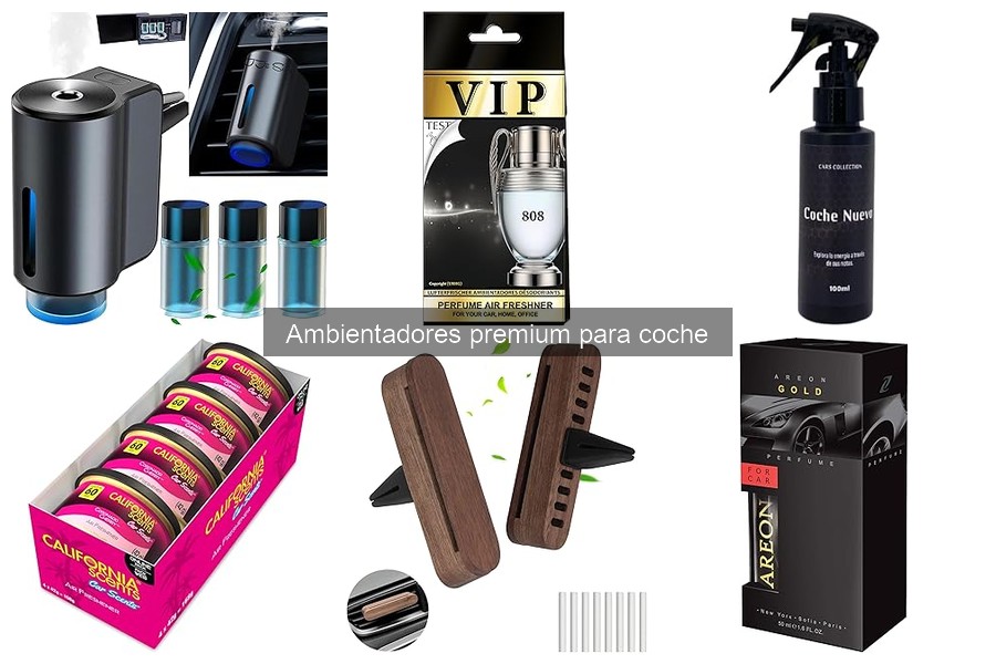 ** Dónde comprar ambientadores premium para coche al mejor precio