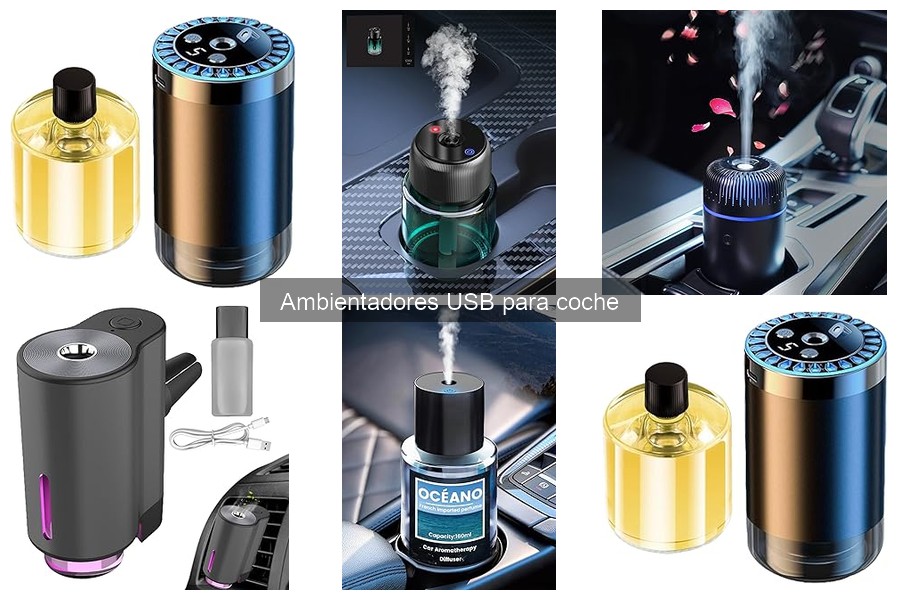 Dónde comprar ambientadores USB para coche al mejor precio
