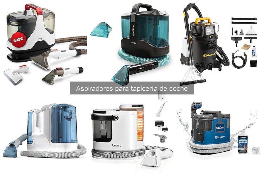 Dónde comprar aspiradores para tapicería de coche