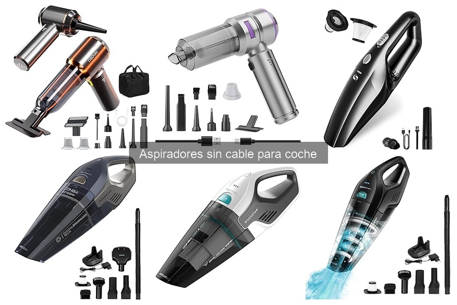 Dónde comprar aspiradores sin cable para coche: Mejores opciones
