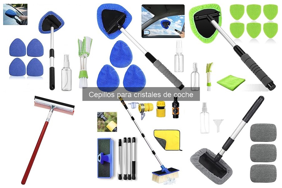 Dónde comprar cepillos para cristales de coche: mejores opciones