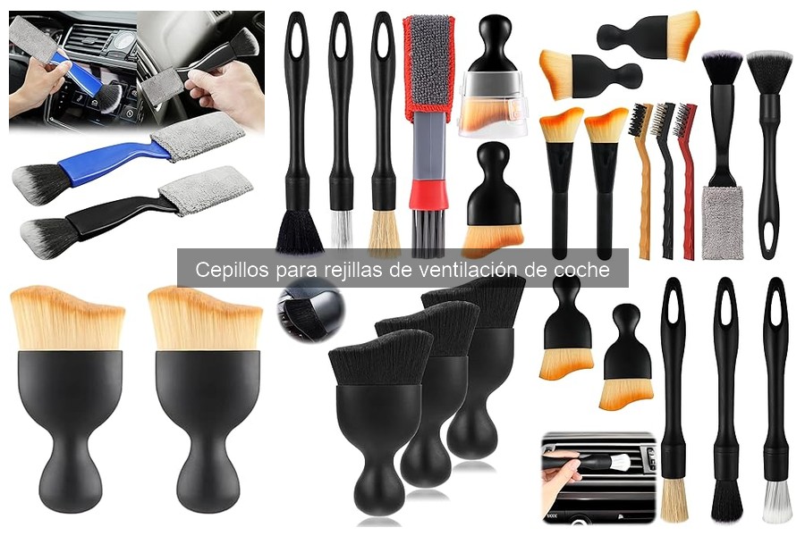 Dónde comprar cepillos para rejillas de ventilación de coche