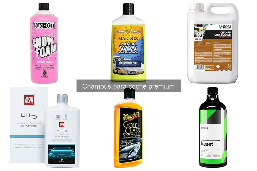 Dónde comprar champú para coche premium en línea