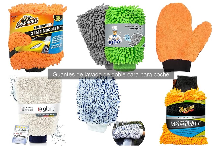 Dónde comprar guantes de lavado de doble cara para coche