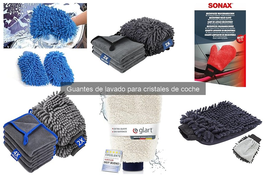 Dónde comprar guantes de lavado para cristales de coche