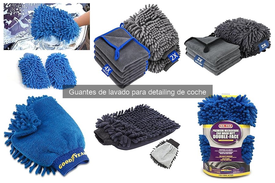 Dónde comprar guantes de lavado para detailing de coche