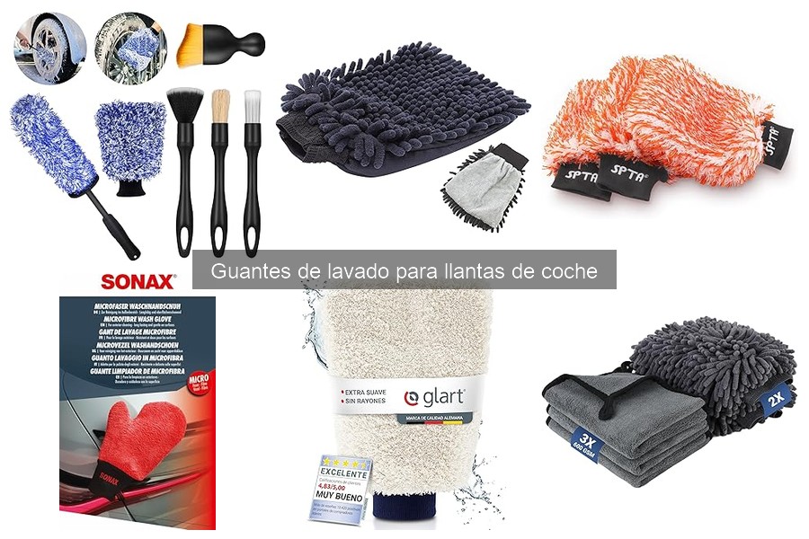 Dónde comprar guantes de lavado para llantas al mejor precio