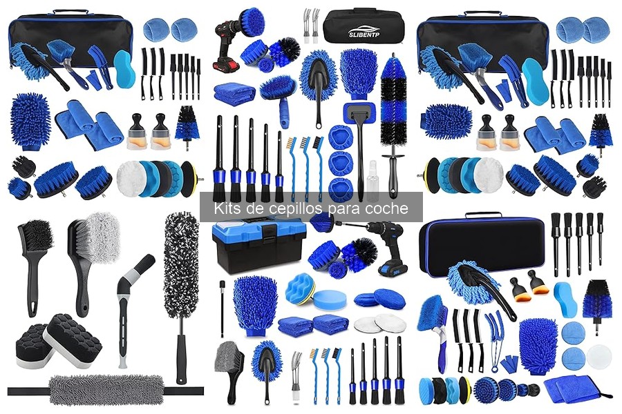 Dónde comprar kits de cepillos para coche: guía completa