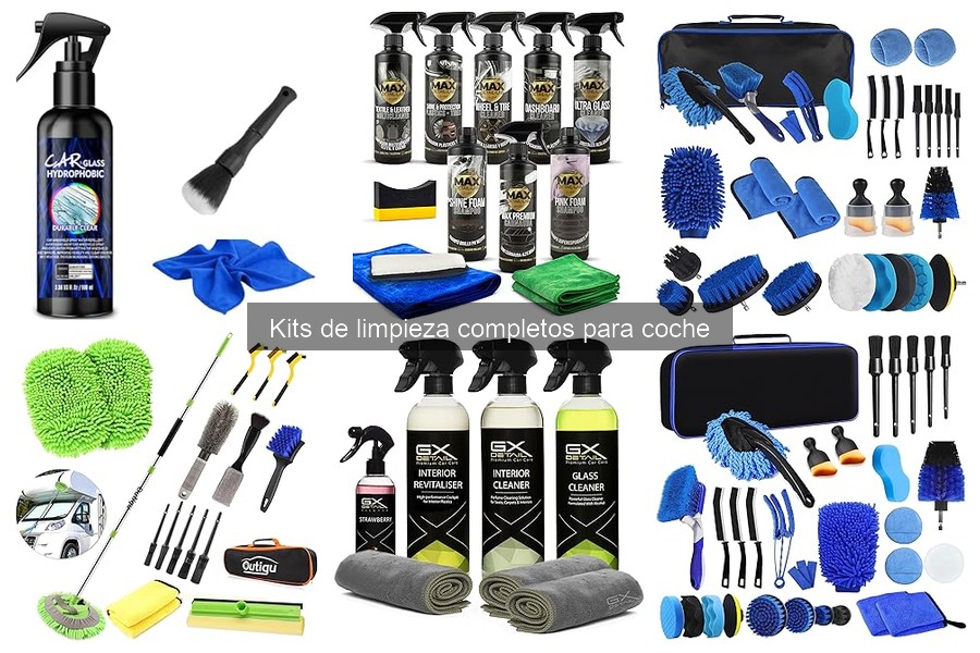 Dónde comprar kits de limpieza completos para coche