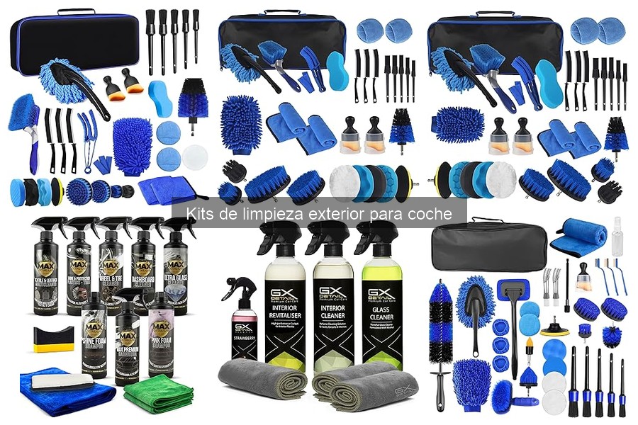 Dónde comprar kits de limpieza exterior para coches