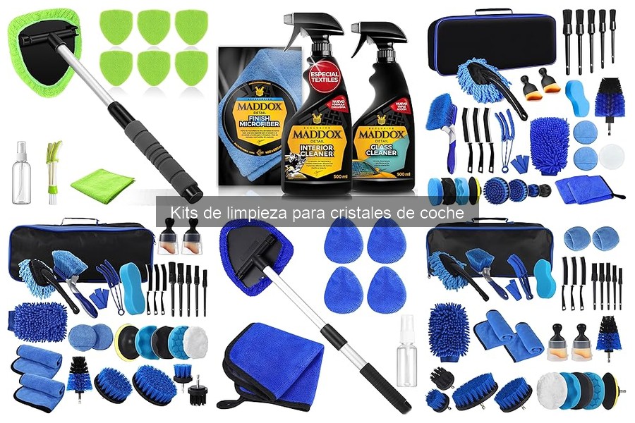 Dónde comprar kits de limpieza para cristales de coche